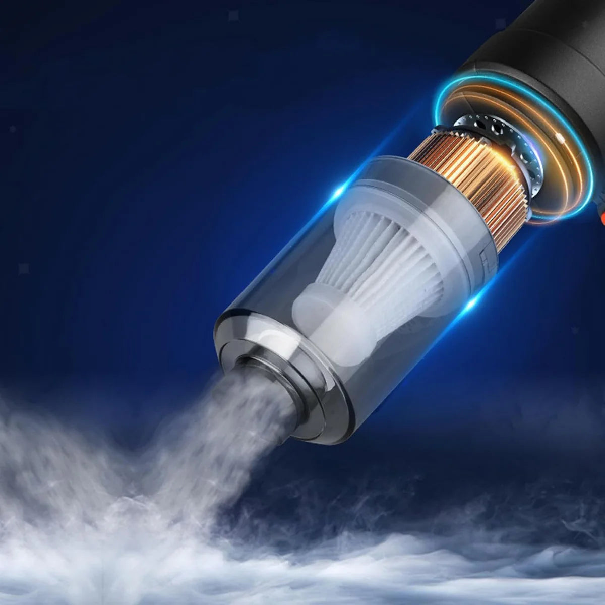 0390 Vacuum Cleaner Dust Collection 2 In 1 Car Vacuum Cleaner High-power Handheld Wireless Vacuum Cleaner Home Car Dual-use Portable Usb Rechargeable Mini Car Vacuum For Vehicle Home And Office