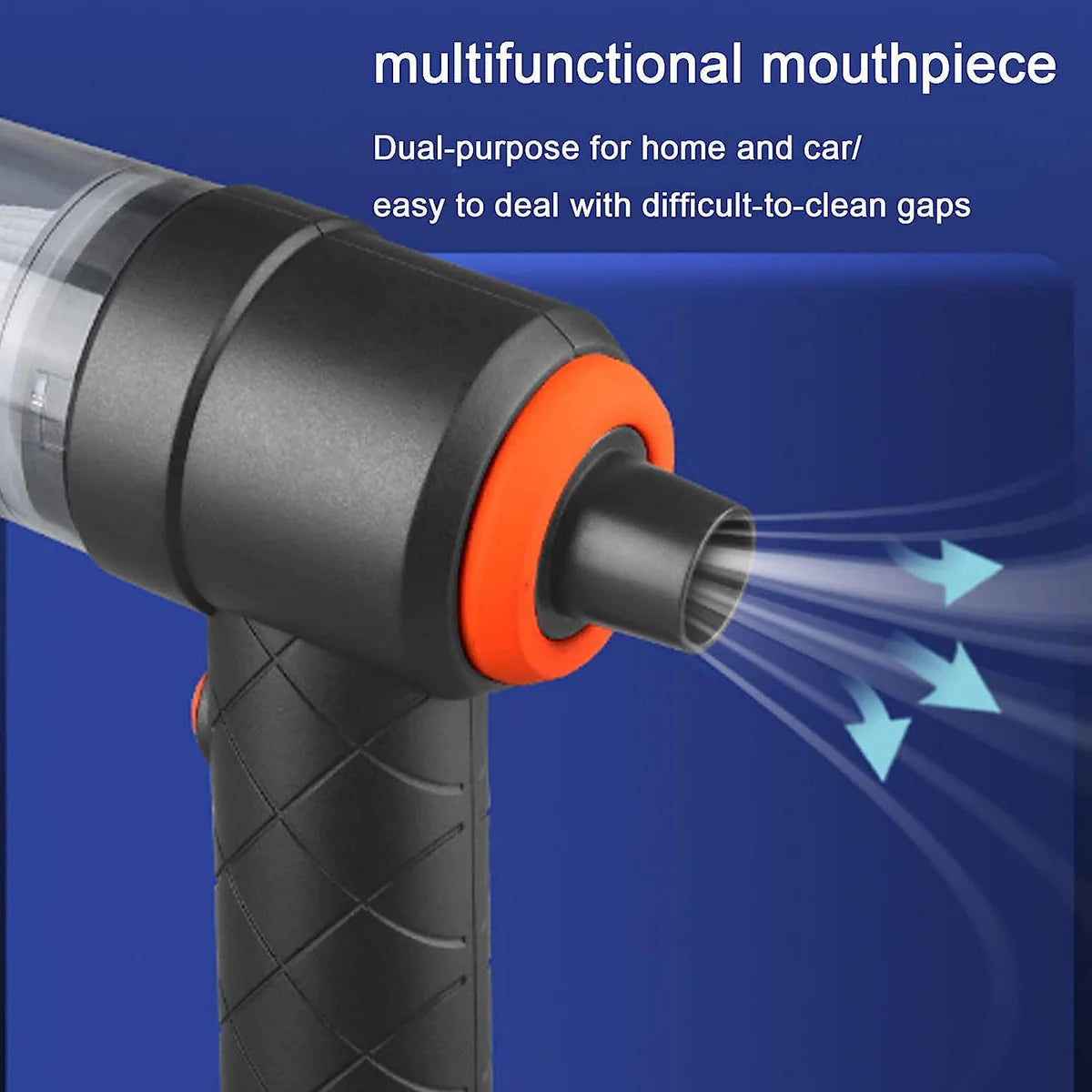 0390 Vacuum Cleaner Dust Collection 2 In 1 Car Vacuum Cleaner High-power Handheld Wireless Vacuum Cleaner Home Car Dual-use Portable Usb Rechargeable Mini Car Vacuum For Vehicle Home And Office